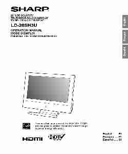 Sharp Flat Panel Television LD-26SH3U-page_pdf